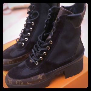 Louis Vuitton Combat Boots